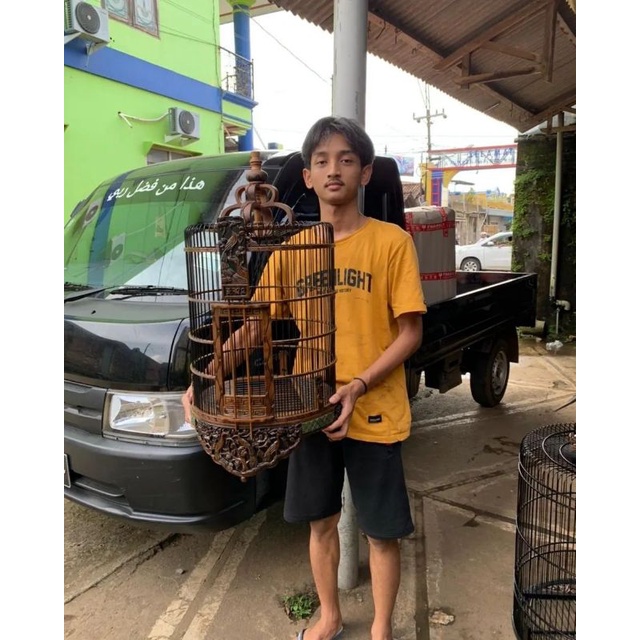 sangkar anis, sangkar anis ukir