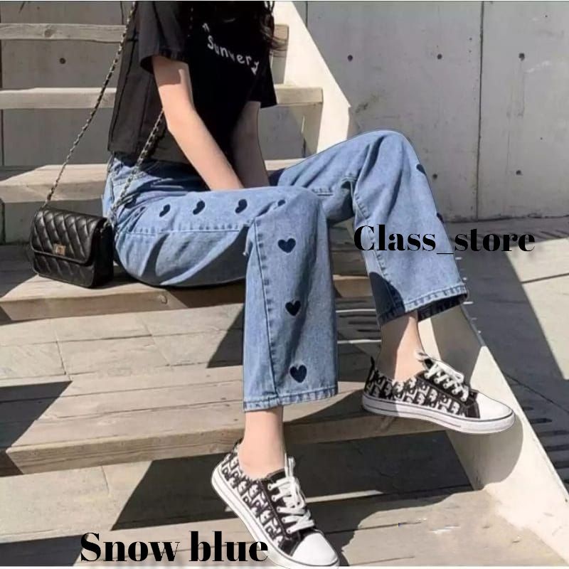 KULOT JEANS WANITA HW LOVE