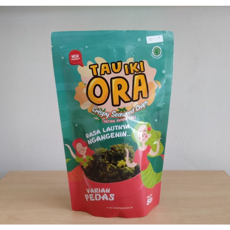

Keripik Rumput Laut Varian Pedas