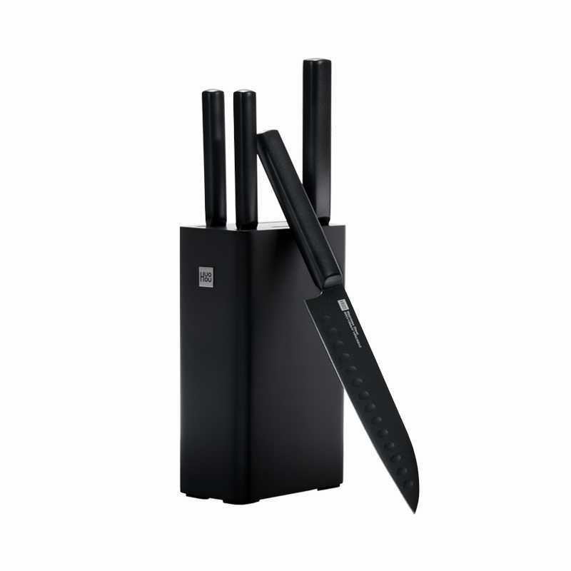 Huohou Profesional Chef Knife Set With Case/Pisau Dapur