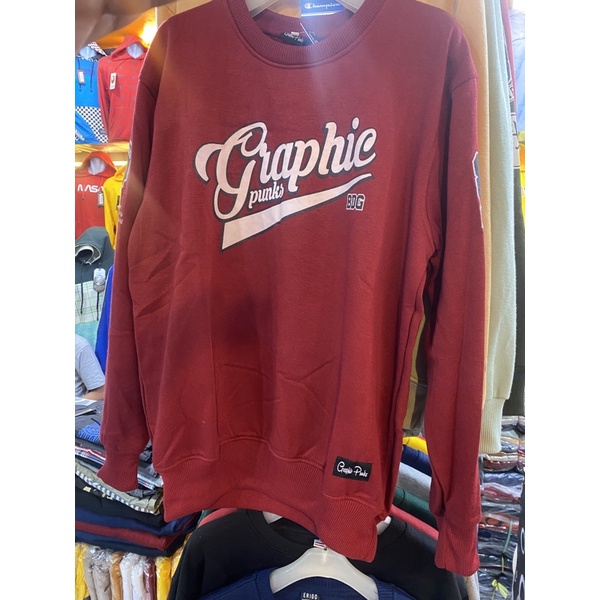 sweater crewneck pria distro murah