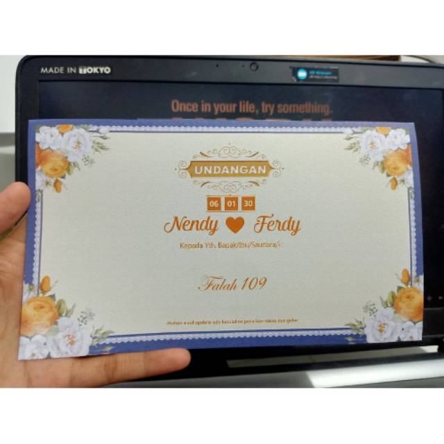 Blangko Undangan Falah 109 Harga Murah isi 100