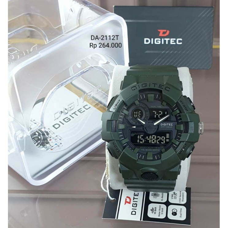 JAM TANGAN PRIA DIGITEC DG 2112 original tahan air