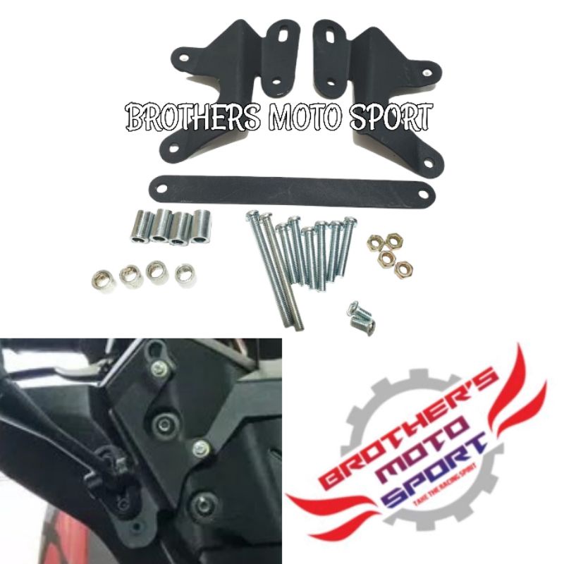 breket serpo xmax bracket spion xmax breket dudukan spion xmax