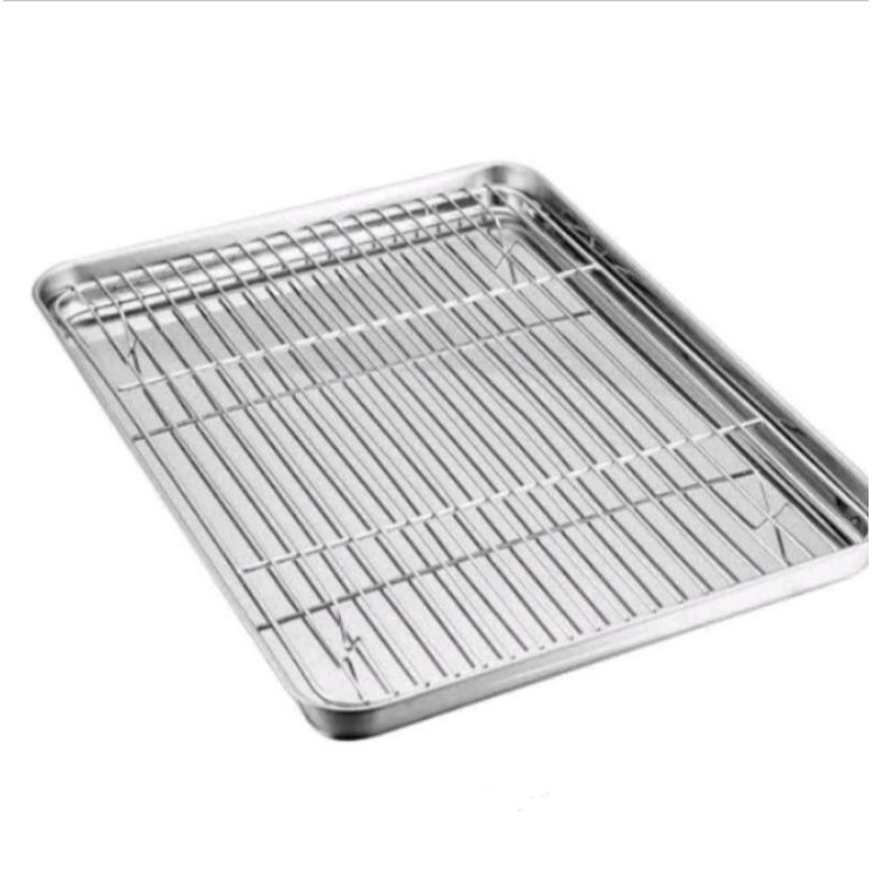 Cooling rack dan tatakan minyak / tatakan kue / rak pendingin kue