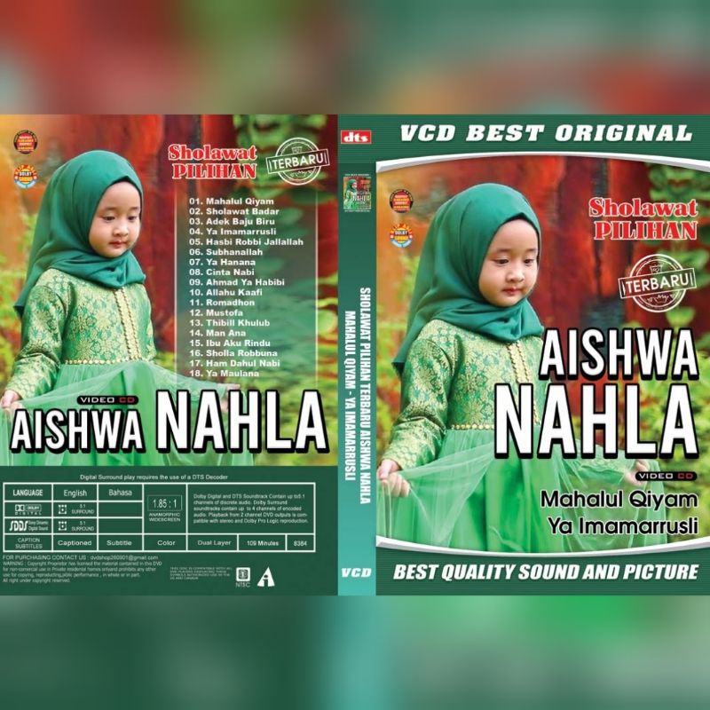 Jual Kaset Lagu Religy Anak Sholawat Pilihan Terbaru Aishwa Nahla - HD