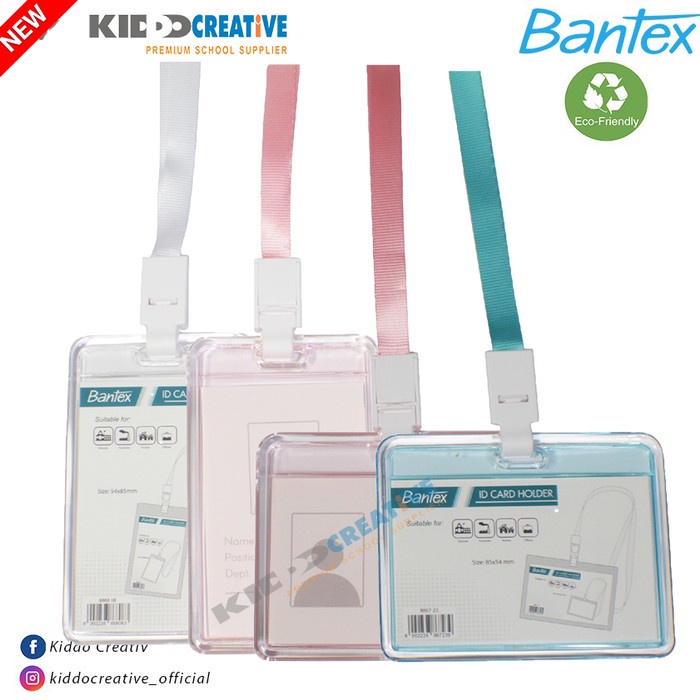 

Segera Miliki Bantex Id Card Transparant Landscape / Portrait Berkualitas