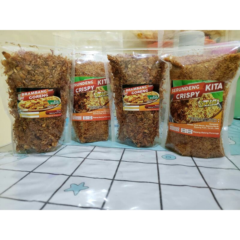 

Bawang merah goreng (brambang) gurih 100 g