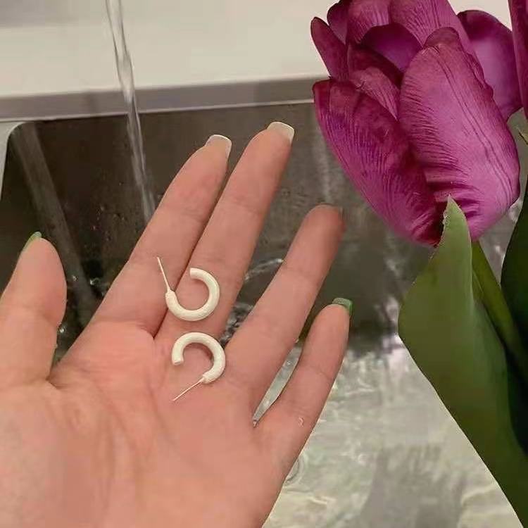 2021 New Fashion Earrings Female Summer Simple Earring High Sense Earring Korea Sexy Girl Jewelry