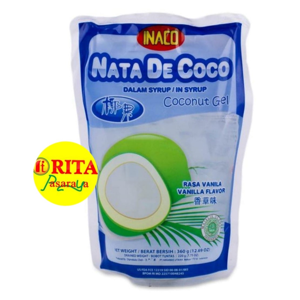 

Innaco Sari Kelapa Rasa Vanila pouch