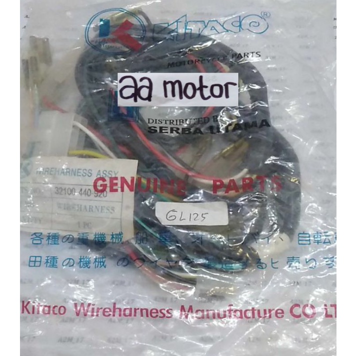 KABEL BODY SET HONDA GL100 GL125