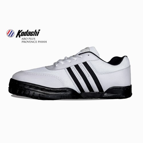 Sepatu Kodachi ARO Plus Provence PHHH ( Putih Strip Hitam) Original