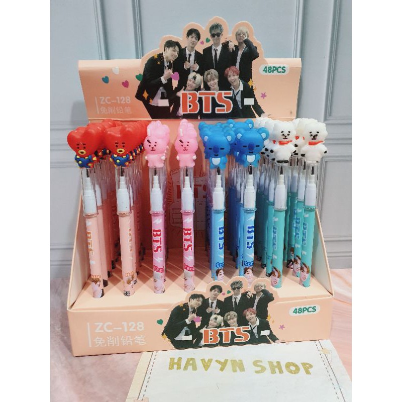 

(4pc) pensil lantu/lantu bensia/pensil cabut lucu/pensil bongkar pasang