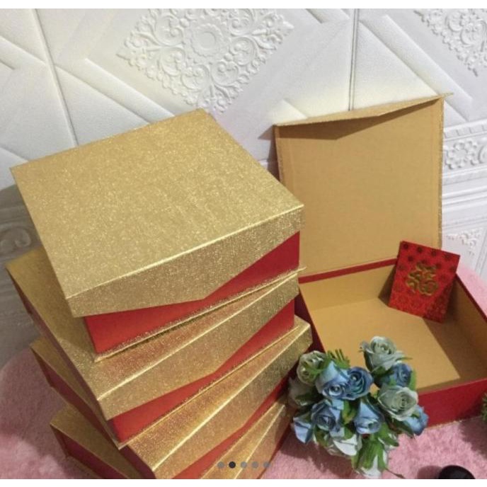 

[COD] Hampers Box Imlek Kotak Hampers Box Gift Chinese New Year Sincia Imlek [COD]