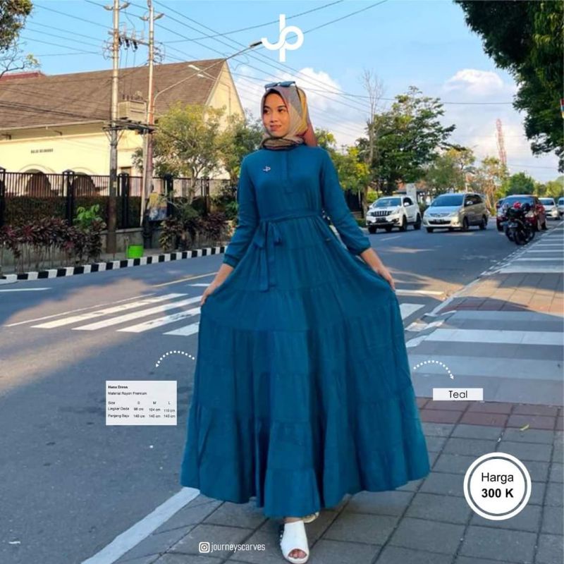 Hanna dress By Journey Scarves