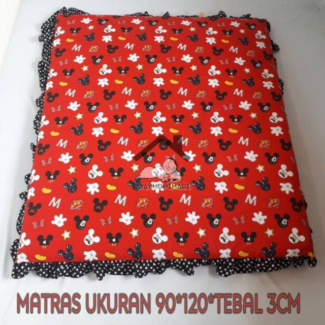 Matras bayi ukuran 90*120cm.tebal 3cm