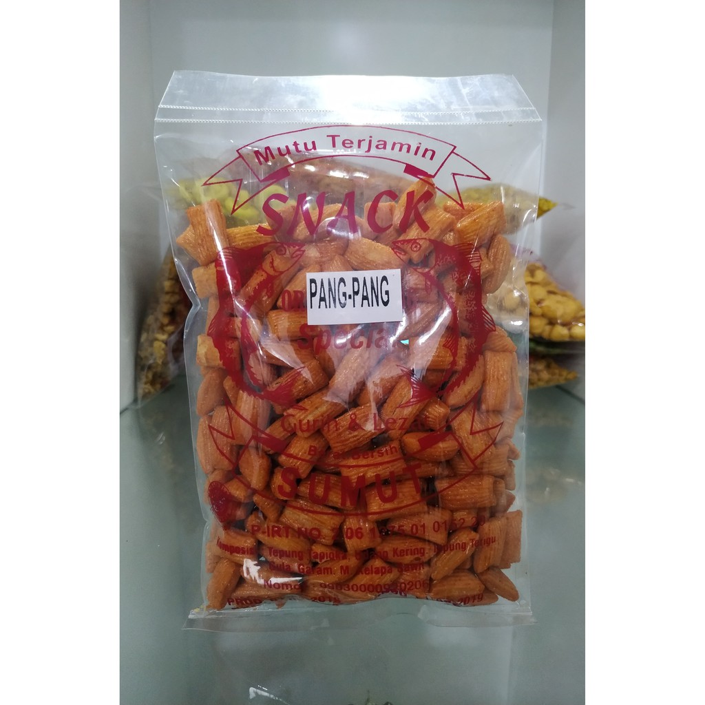 

[ Ready Medan ] Cemilan Pang Pang Pedas 170 Gram Khas Medan Sumut