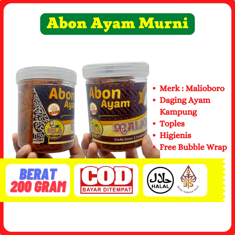 

Abon Ayam Kampung Murni Malioboro