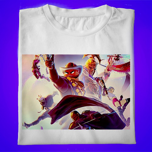 99 KAOS ANAK & DEWASA Fortnite Zero Point Chapter 2 Season 5 Battle Pass Skins