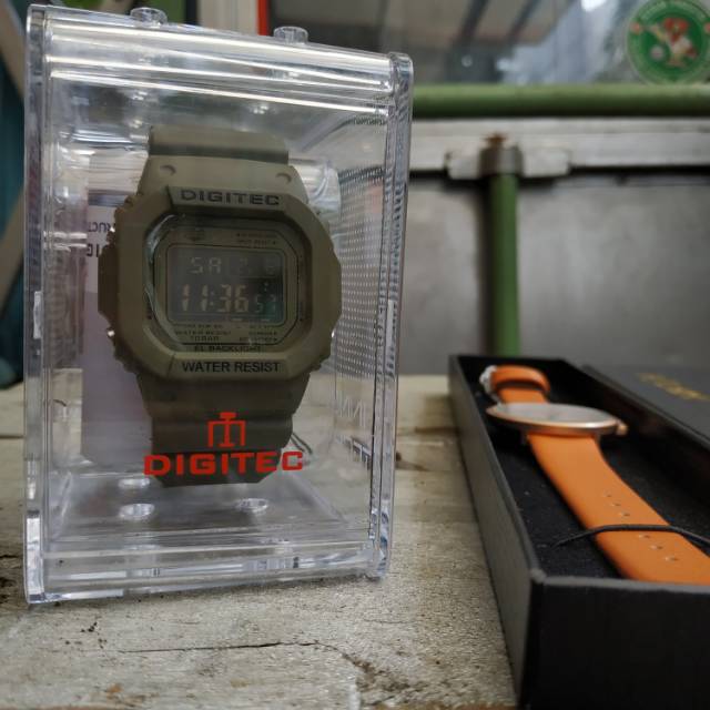 JAM TANGAN PRIA DIGITEC WARNA ARMY