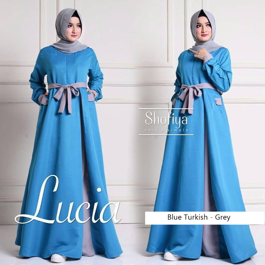 [COD] Gamis Lucia Syar'i Asdf Abu Muslim Modis Modern