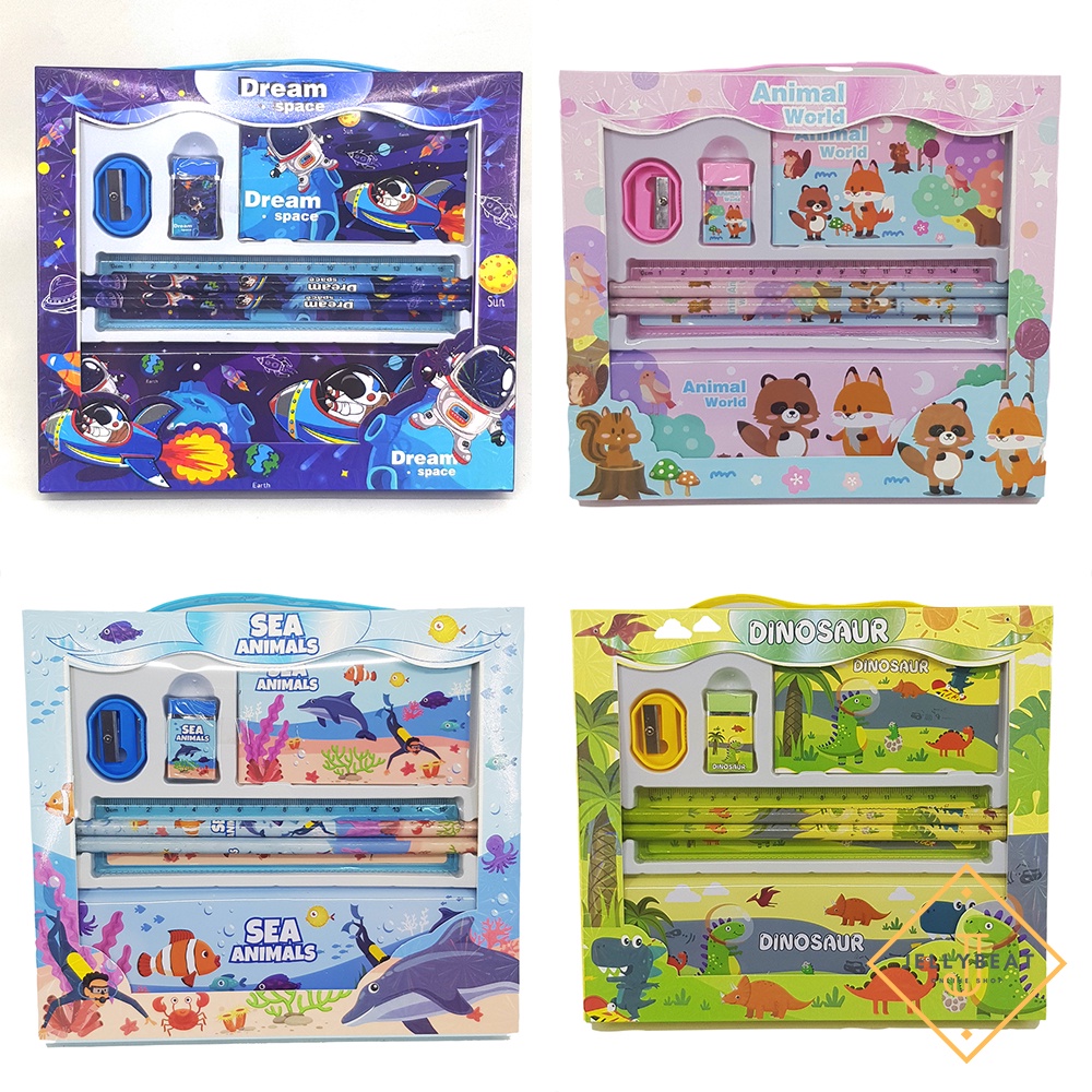 Stationery Set 7in1 Cute