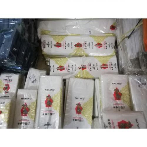 isi 1pack@28 lembar COD Plastik PP Wayang 45x65 (500 gram) / plastik bening PP Wayang