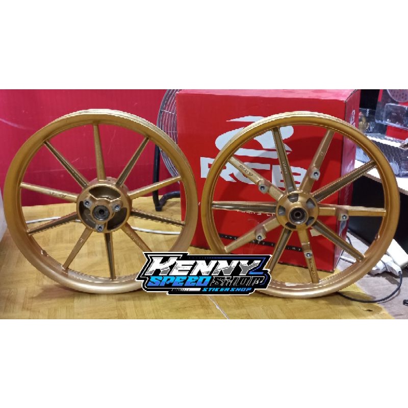 Velg Racing RCB SP811 Satria Fu 150 Palang 10 Racing Boy Gold Series Original Malaysa