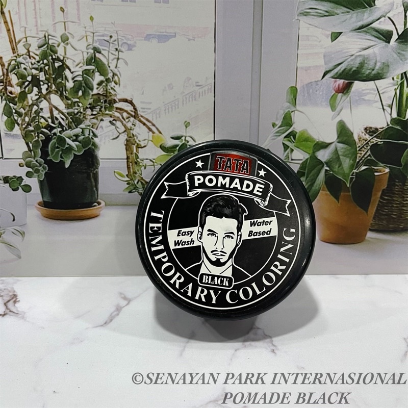 Tata Pomade temporary hair coloring easy wash/water based 75gr