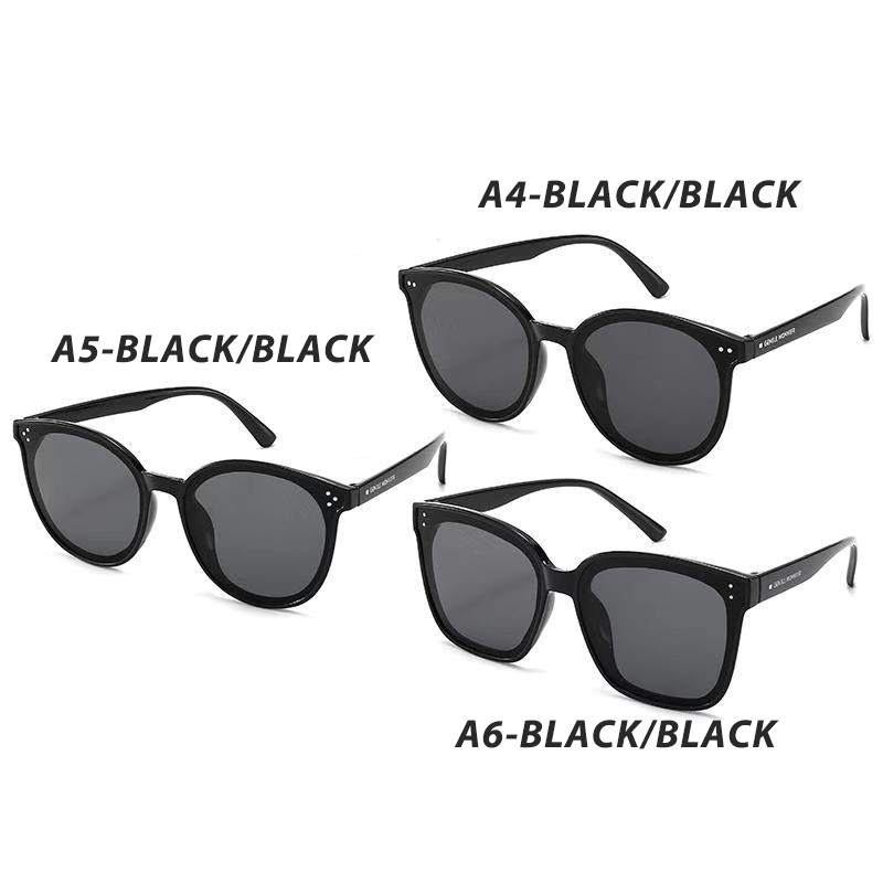 (YUZHU) Bayar di Tempat Korean Fashion Square Frame Kacamata Hitam Wanita Sunglasses Anti UV400