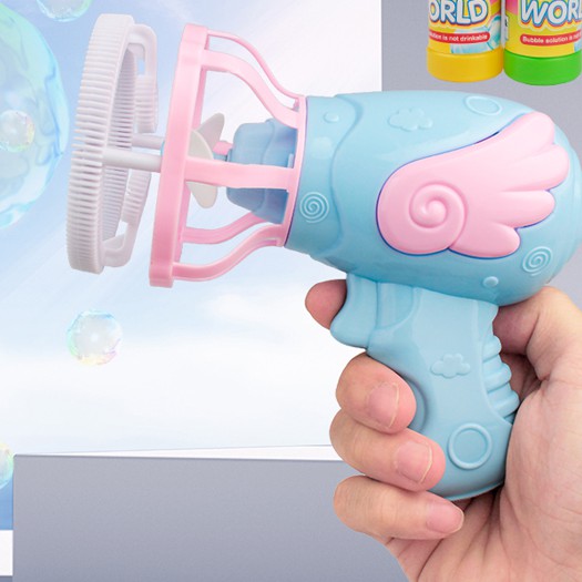 BUBBLE GUN Air Plane 2 Fungsi- Mainan Anak - Mainan Murah- YOSINOGAWA