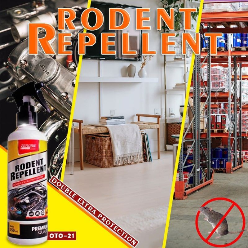 ZERONE RODENT REPELLENT  PROMO PENGUSIR TIKUS / PEMBASMI TIKUS KAP MESIN MOBIL ORI Zerone Japan