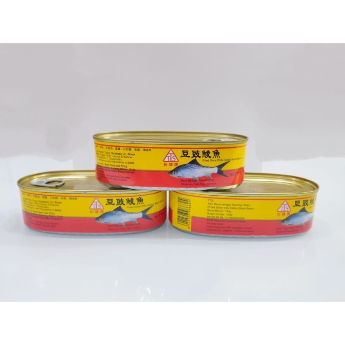 

f0fbfe0 Fried Dace With Preserved Salted Black Bean Ikan Tausi 184G Kaleng 184 Ds1Gkk