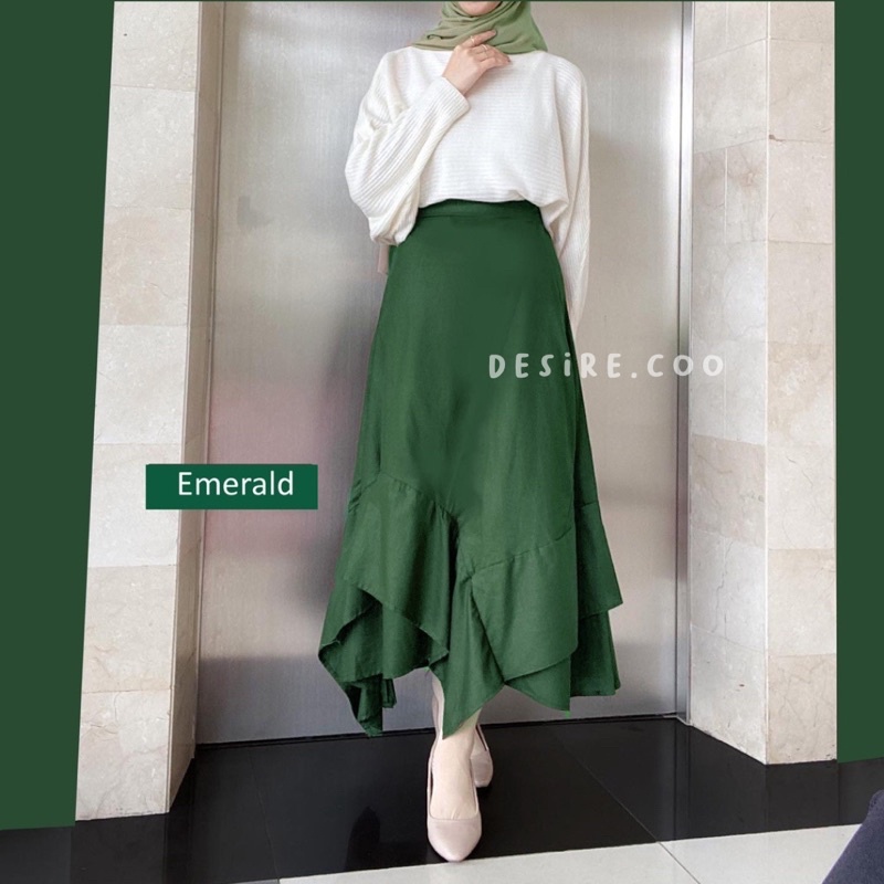 ROK - HANNA SKIRT | ROK WANITA | ROK LINEN