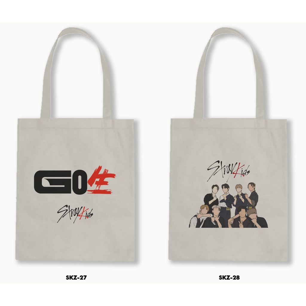 TOTE BAG BLACU - STRAY KIDS 2