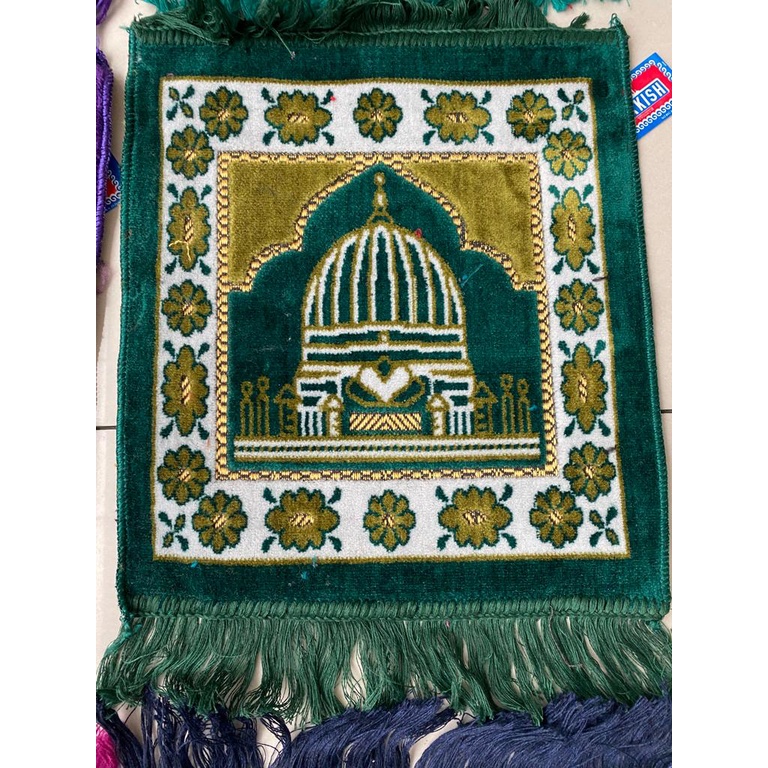 Sajadah Turki Turkey Muka Kepala / Sajadah Muka Persegi Turkish 35x35