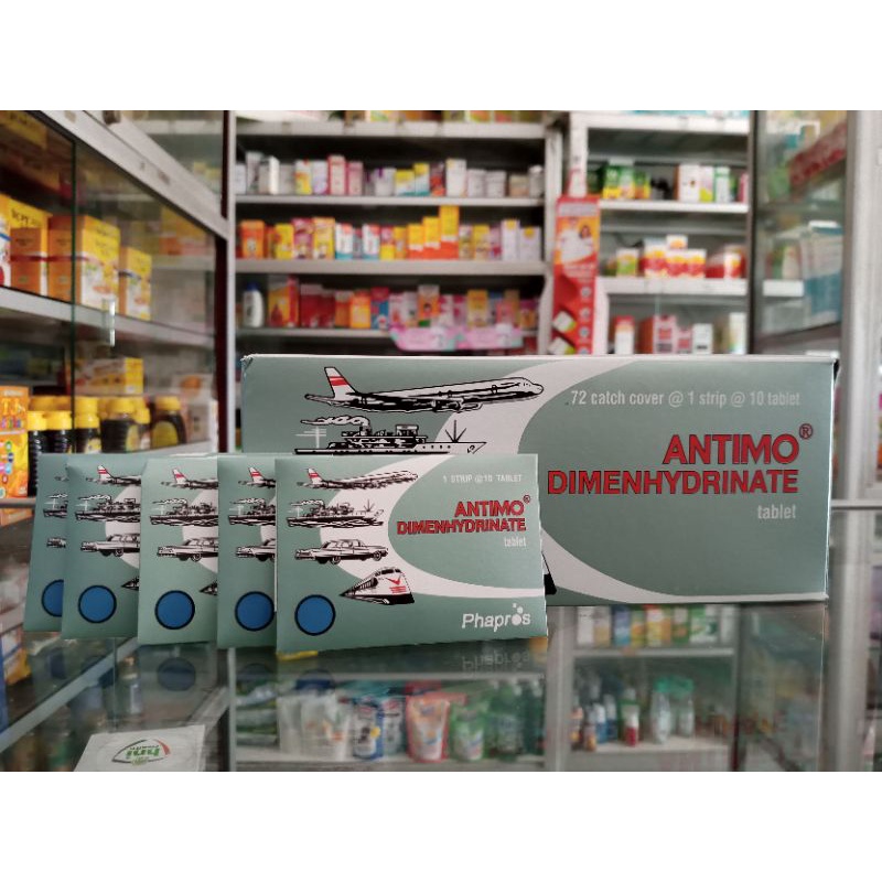 Antimo Tablet Dewasa 1 Strip @10 Tablet