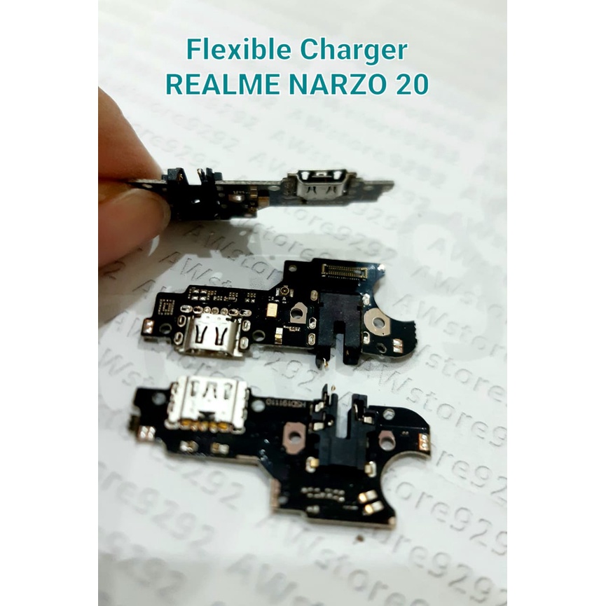 Flexible Papan PCB Con Cas Fleksibel Konektor Charger REALME NARZO 20