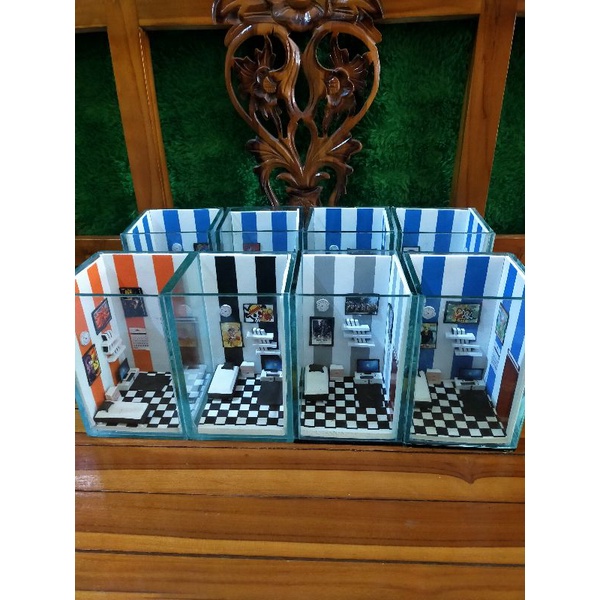virall.. aquarium unik kamar ikan cupang /ornament/ akuarium unik ikan cupang / soliter kosan ikan