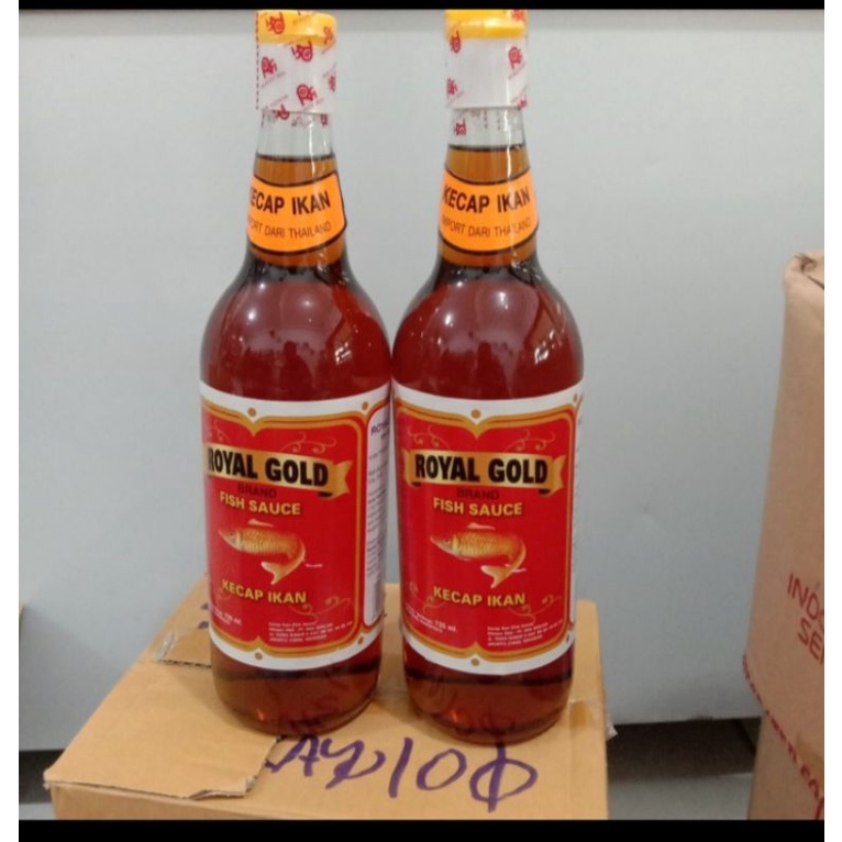 

Kecap ikan royal gold(B) berat 720 ml