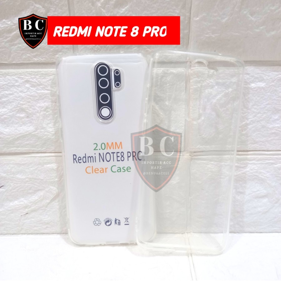 CASE REDMI NOTE 8 PRO - CLEAR HD PREMIUM XIAOMI REDMI NOTE 8 PRO