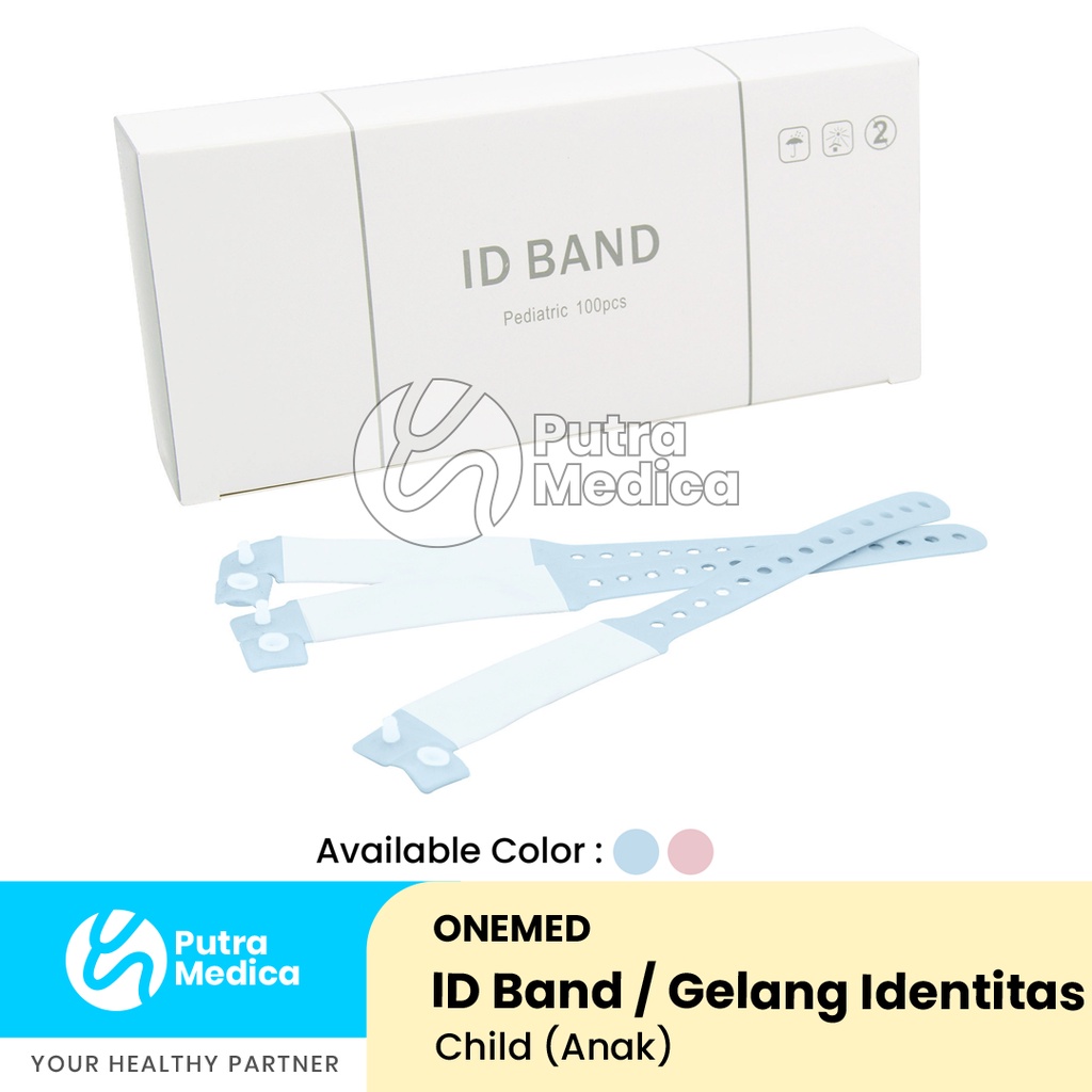 Onemed ID Band Anak - 1 Box / Gelang Identitas Pasien