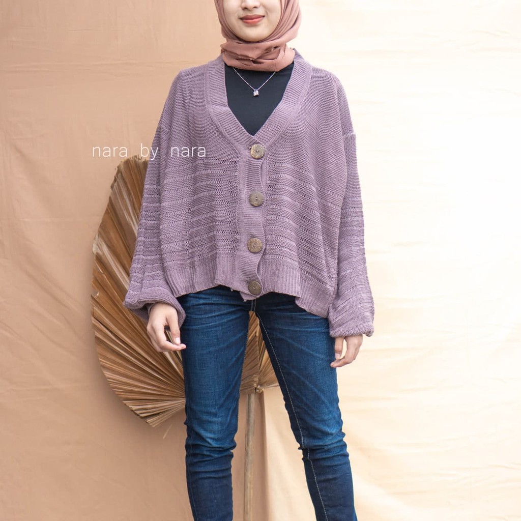 Nara Grosir - Marinka Ballony Outer | Cardigan Wanita