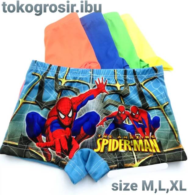 BOXER ANAK COWOK / CELANA DALAM ANAK COWOK IMPORT / CD ANAK SUPERHERO