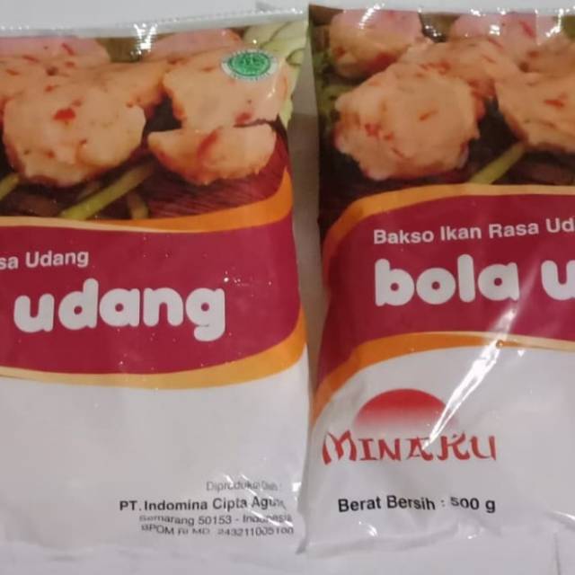 

Bola udang/MINAKU 500gr