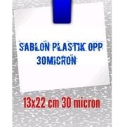 Plastik opp lem 13x22 30 micron (sablon)