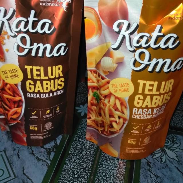 

Kata Oma Telur Gabus Gula Aren &keju