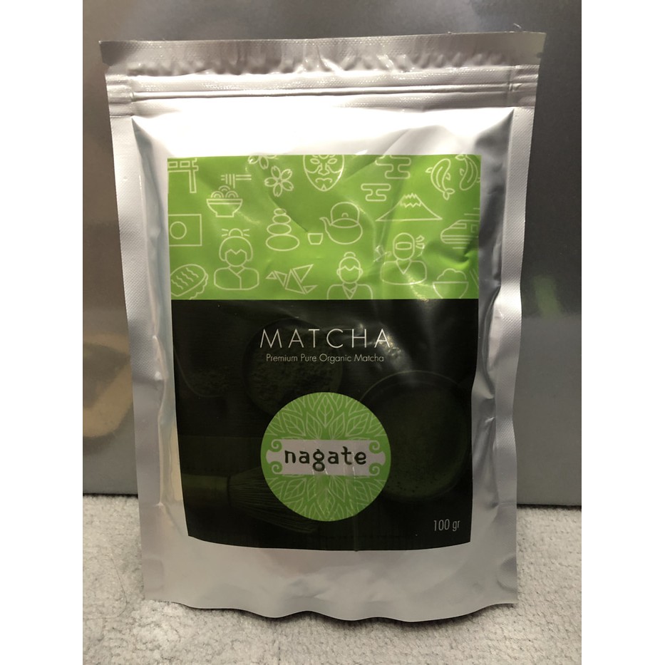 

NAGATE- Matcha Green Tea- High Grade Premium Pure Organic 100 Gram - tth1527
