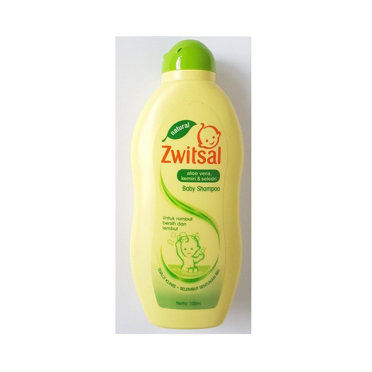 ZWITSAL BABY SHAMPO ALOE VERA KEMIRI DAN SELEDRI BOTOL 100ML