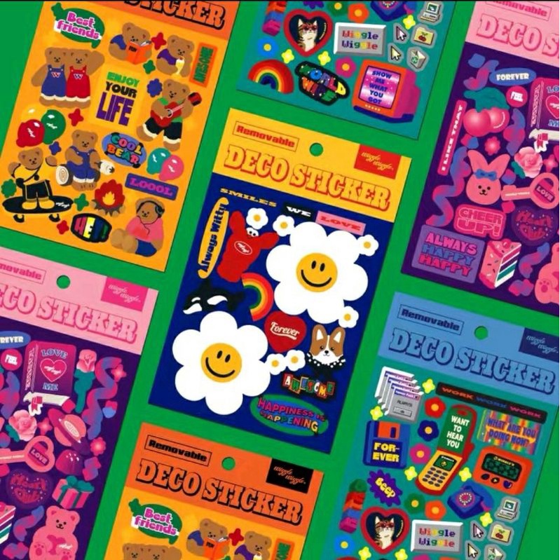 

Sticker stiker dekoratif kartun lucu tahan air waterproof bunga beruang teddy bear mainan edukasi menempel tempel 3d cute cartoon decorative stickers korean vintage journal scrapbook phonecase decor anak perempuan cewek jurnal diary